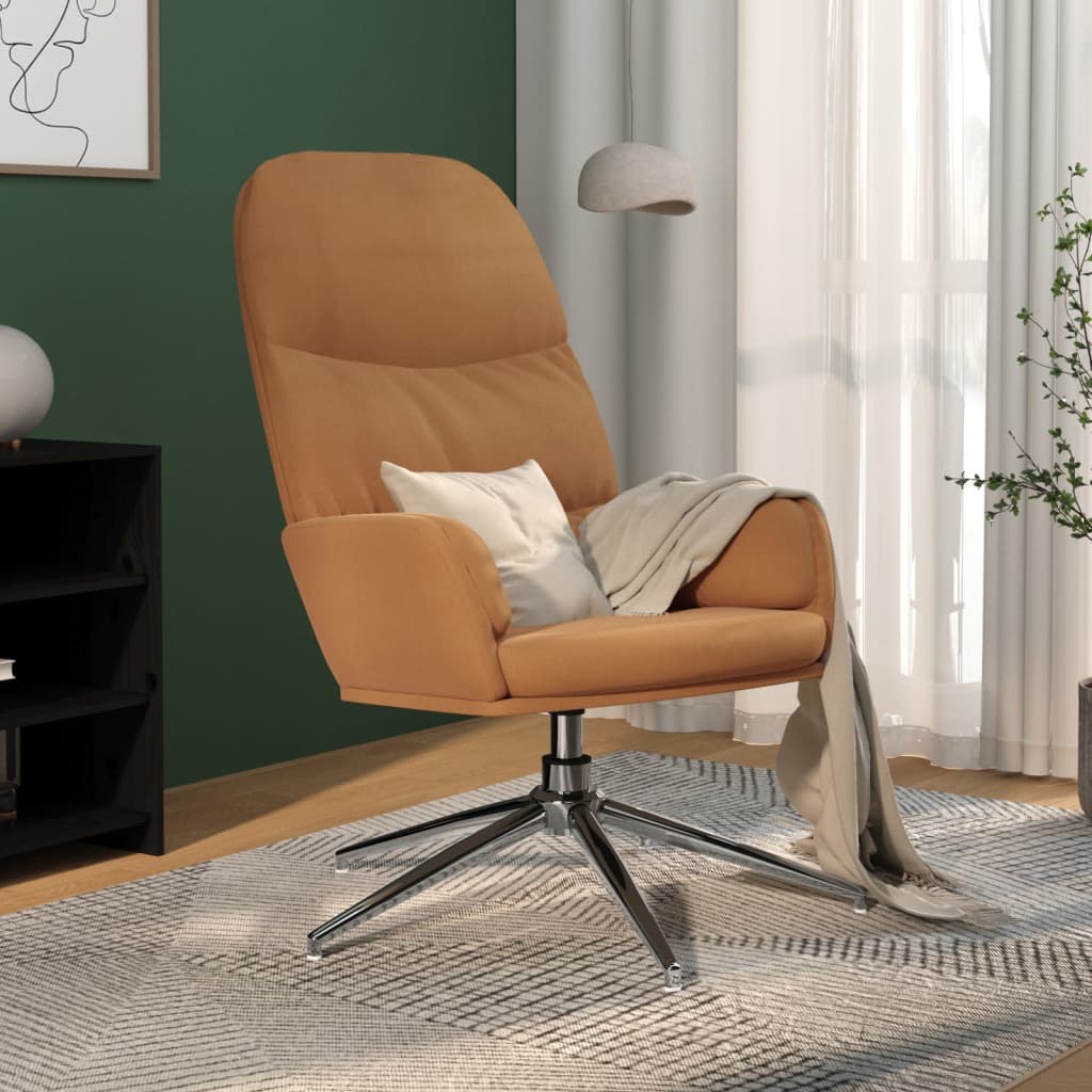 Sillón de relax de cuero sintético negro