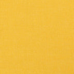 Silla mecedora de tela amarillo mostaza