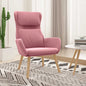 Silla de relajación de terciopelo verde oscuro