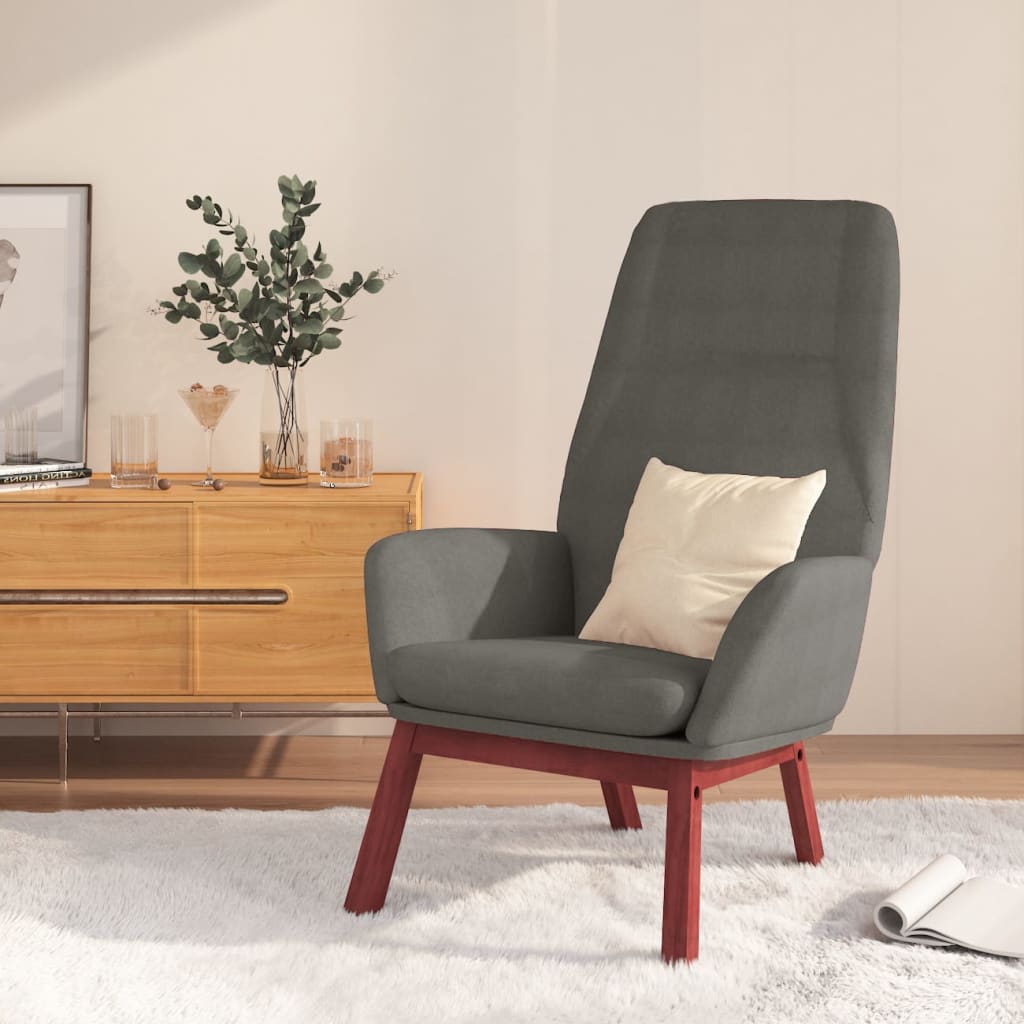 Sillón de relax con reposapiés terciopelo azul