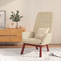 Sillón de relax con reposapiés terciopelo azul