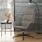 Sillón de relax de terciopelo gris claro