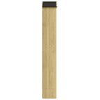 Caseta herramientas jardín 40x33x222 cm madera pino impregnada