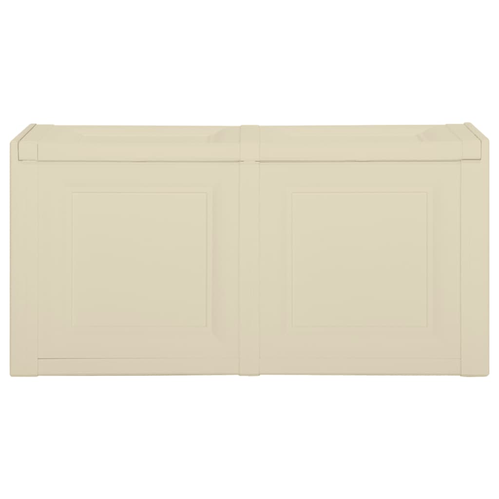 Arca para almofadas 85 L branco angorá 86x40x42 cm