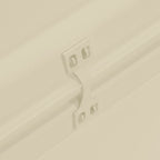Arca para almofadas 85 L branco angorá 86x40x42 cm