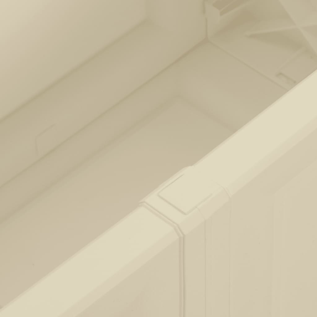 Arca para almofadas 85 L branco angorá 86x40x42 cm