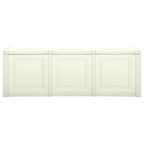 Cream cushion box 130 L 125x40x42 cm