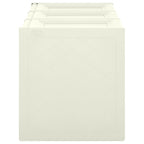 Cream cushion box 130 L 125x40x42 cm