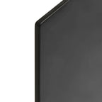 Encimera 4 pcs Negro vidrio templado