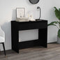 Mesa consola de contraplacado branco 89x41x76,5 cm