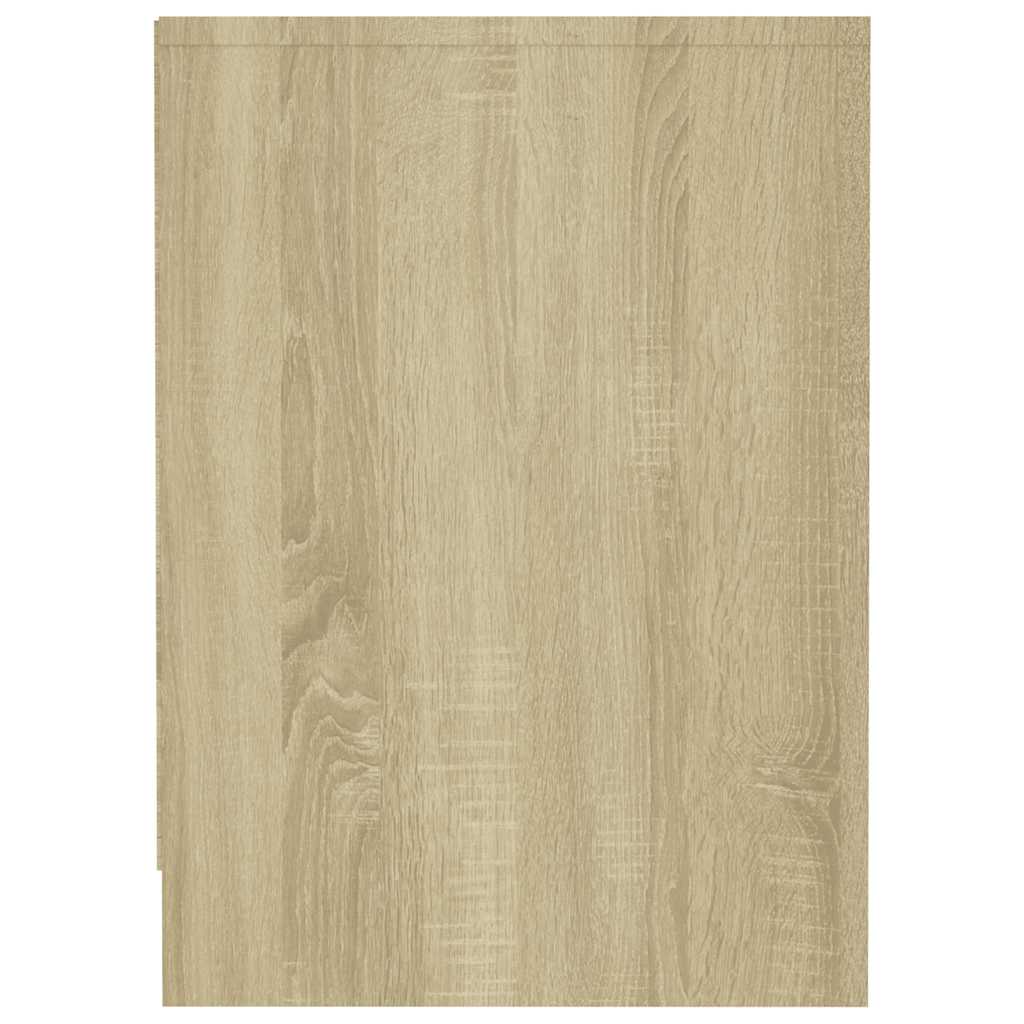 Mueble de TV madera contrachapada roble Sonoma 102x37,5x52,5 cm