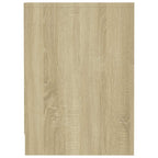 Mueble de TV madera contrachapada roble Sonoma 102x37,5x52,5 cm