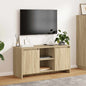 Sonoma Oak Plywood TV Cabinet 102x37.5x52.5 cm