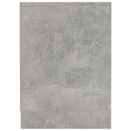 Mueble de TV madera contrachapada gris hormigón 102x37,5x52,5cm