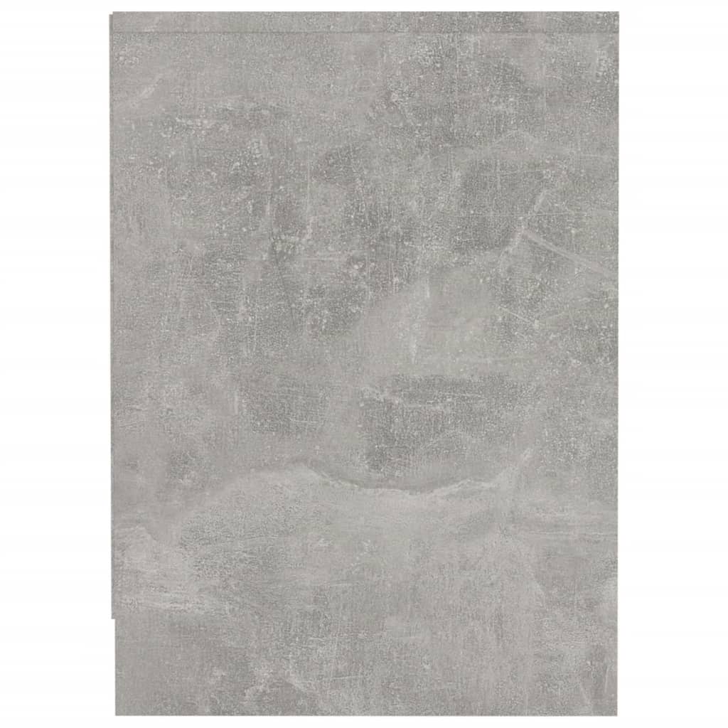 Mueble de TV madera contrachapada gris hormigón 102x37,5x52,5cm