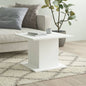 Mesa de centro madera contrachapada negro 102x55,5x40 cm