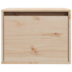 Armario de pared de madera maciza de pino 45x30x35 cm