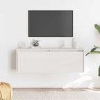 Armario de pared de madera maciza de pino 100x30x35 cm