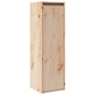Solid Pine Wall Cabinet 30x30x100 cm