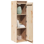 Armario de pared de madera maciza de pino 30x30x100 cm