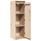 Armario de pared de madera maciza de pino 30x30x100 cm