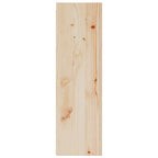 Armario de pared de madera maciza de pino 30x30x100 cm