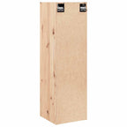 Armario de pared de madera maciza de pino 30x30x100 cm