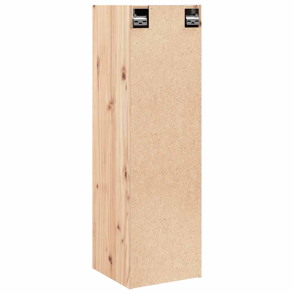 Armario de pared de madera maciza de pino 30x30x100 cm