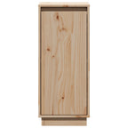 Aparador de madera maciza de pino 31,5x34x75 cm