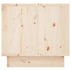 Mesita de noche madera maciza de pino 35x34x32 cm