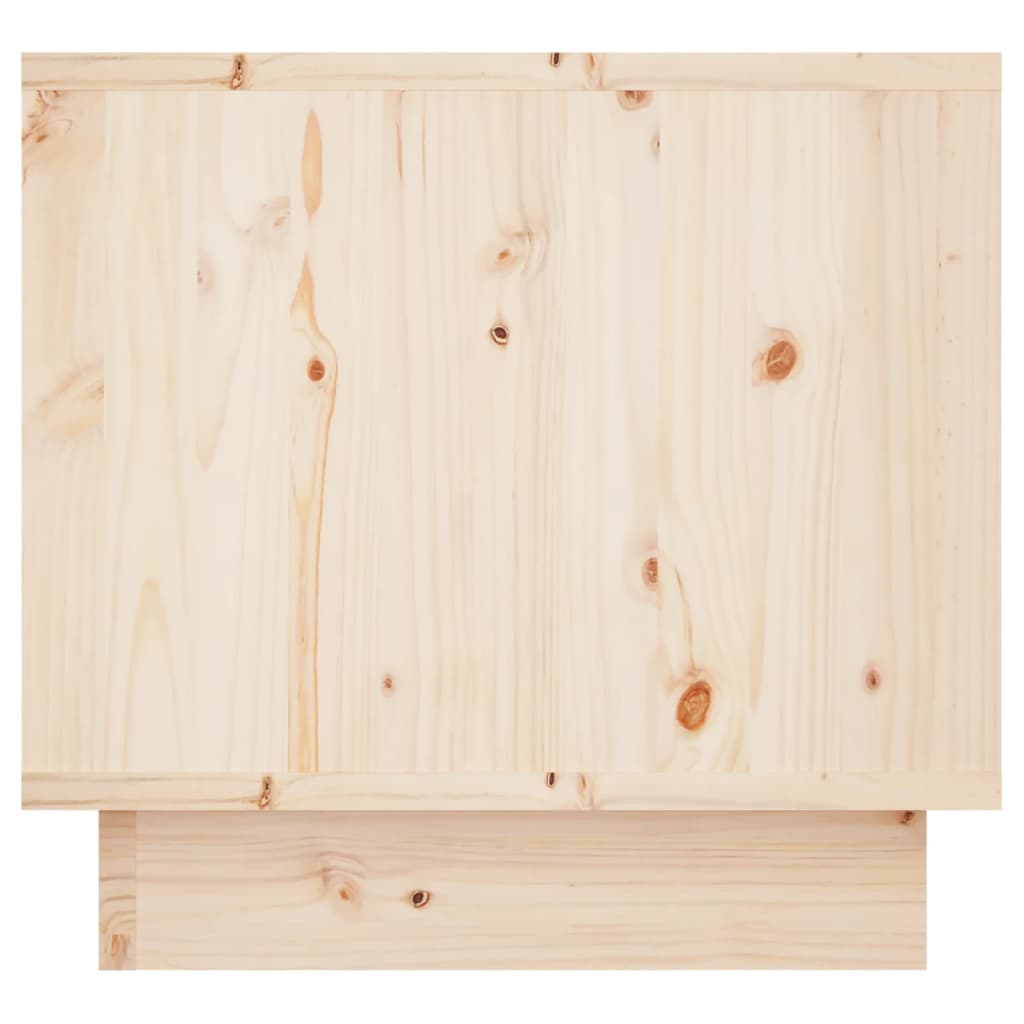 Mesita de noche madera maciza de pino 35x34x32 cm