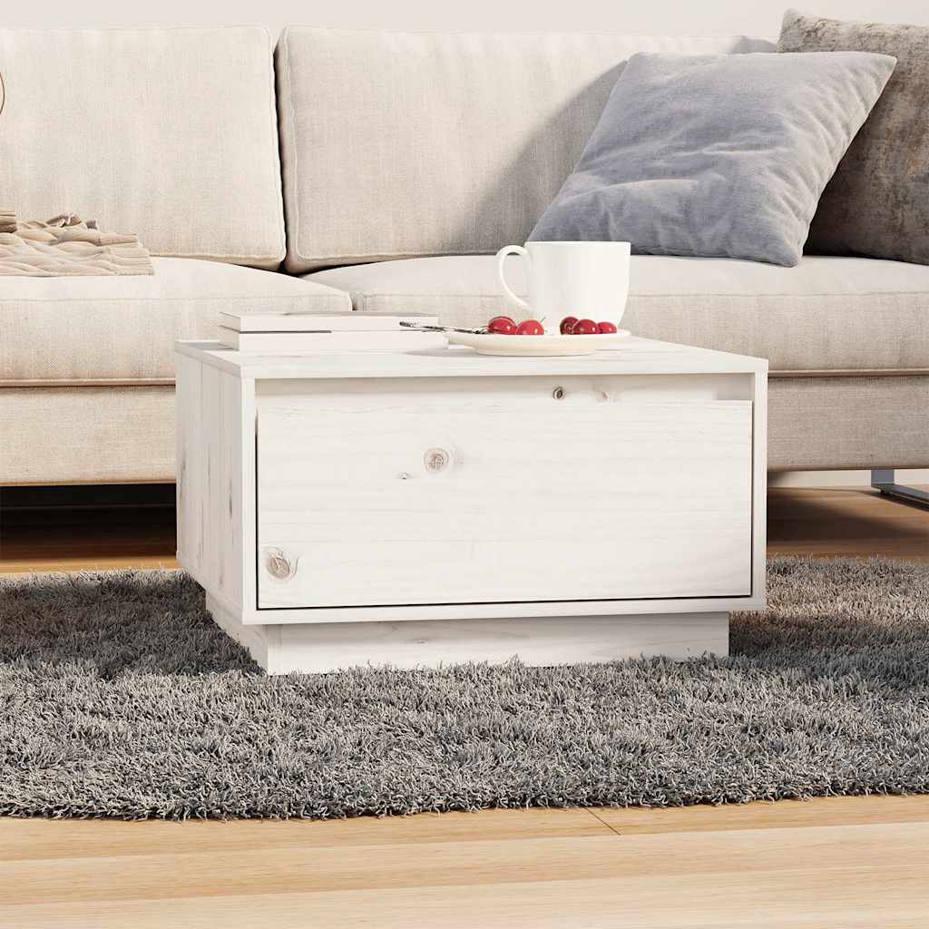 Solid pine coffee table 55x56x32 cm