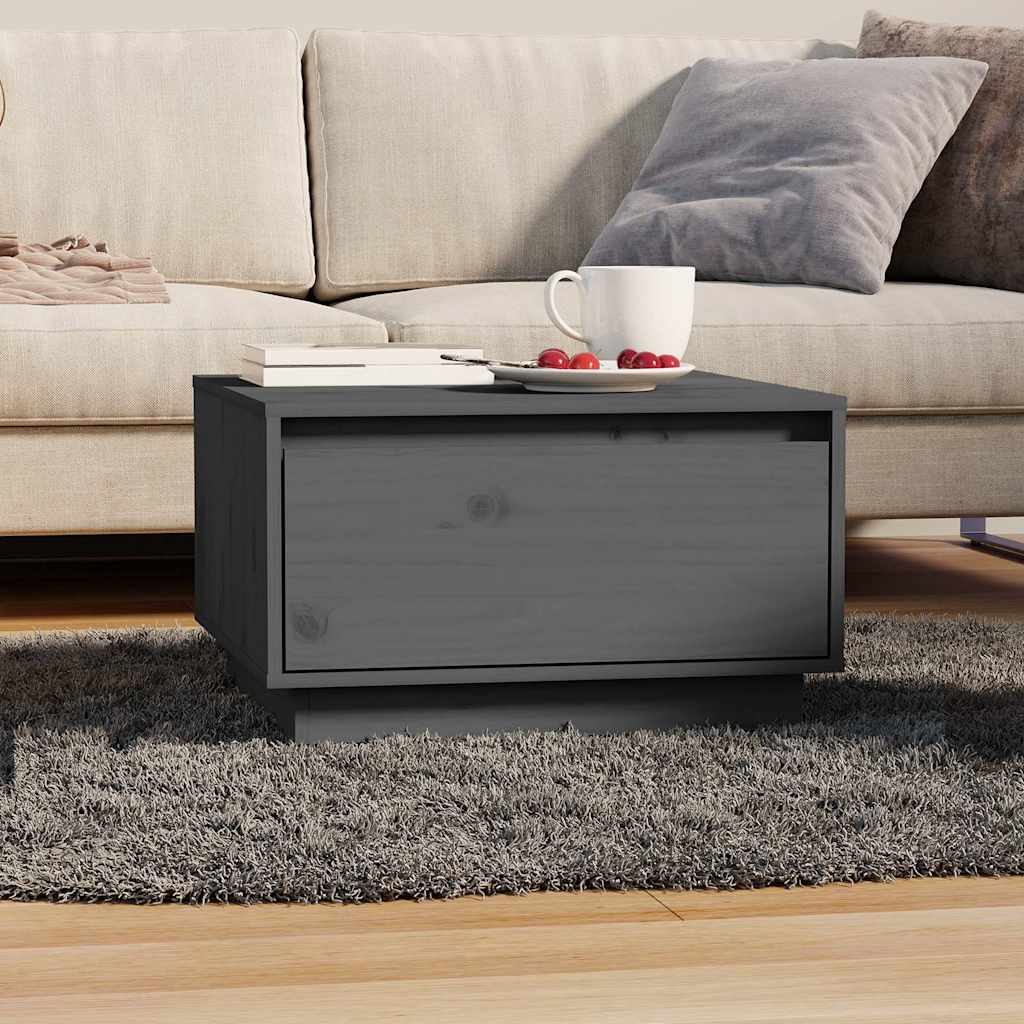 Solid pine coffee table 55x56x32 cm