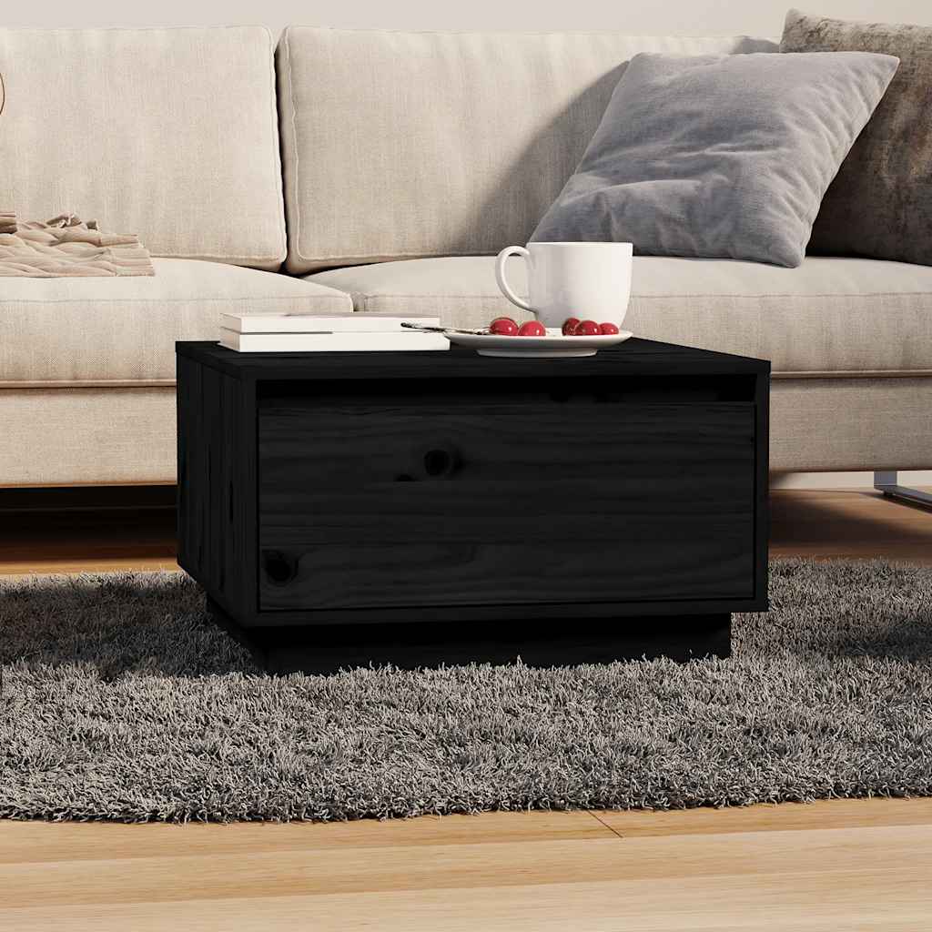 Solid pine coffee table 55x56x32 cm
