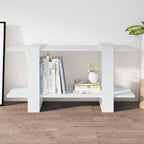 Estantería librería contrachapada gris hormigón 97,5x29,5x100cm