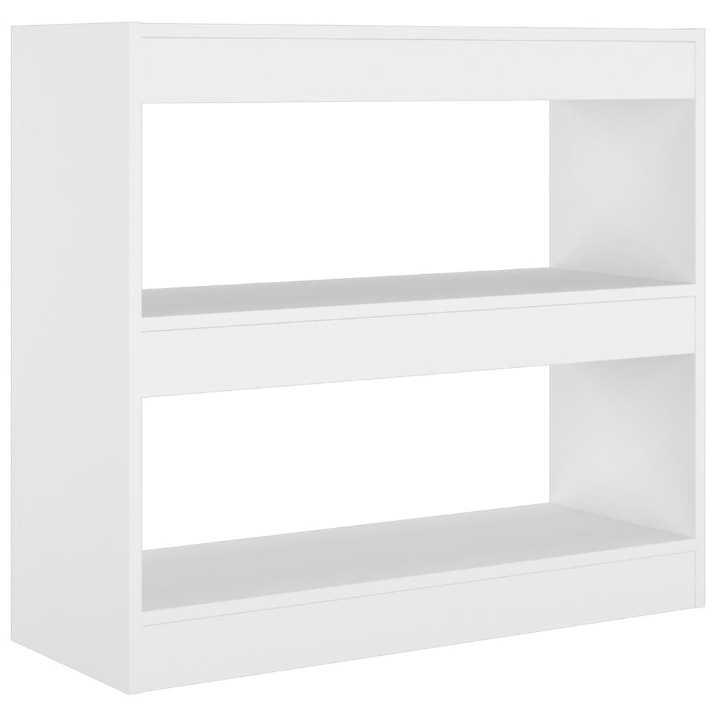 Estantería/divisor de espacios blanco 80x30x72 cm