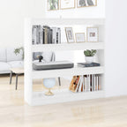 Estantería de 5 niveles madera contrachapada blanca 40x24x175cm