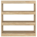 Estantería/divisor espacios color roble Sonoma 100x30x103 cm