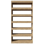 Estantería madera contrachapada roble Sonoma 100x30x198 cm
