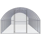 Gallinero de exterior de acero galvanizado 3x10x2 m