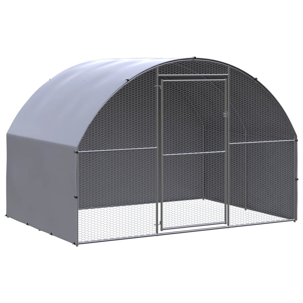Galheiro de exterior de aço galvanizado 3x10x2 m
