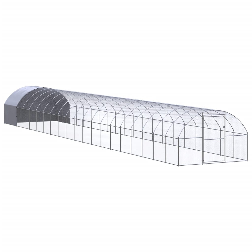 Galheiro de exterior de aço galvanizado 3x10x2 m