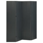 Biombos divisores de 4 paneles 2 uds antracita acero 160x180 cm