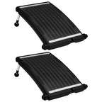 Panel calentador solar para piscinas 2 unidades 80x310 cm