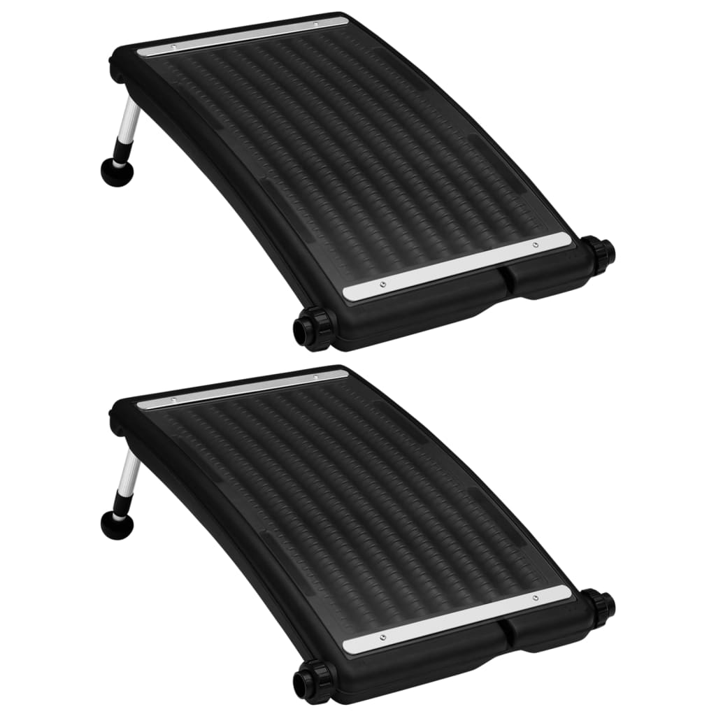 Panel calentador solar para piscinas 2 unidades 80x310 cm