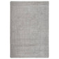 Alfombra peluda antideslizante color crema 120x170 cm
