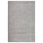 Alfombra peluda antideslizante color crema 120x170 cm