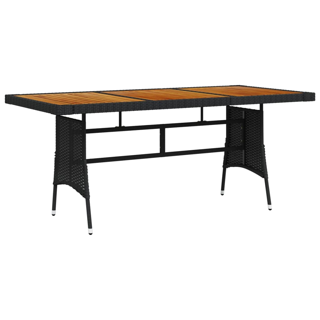 Mesa de jardín de madera maciza de acacia gris 120x70x66 cm
