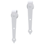 200 cm white steel sliding door hardware kit