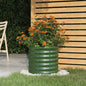Floreira aço galvanizado antracite 40x40x36 cm
